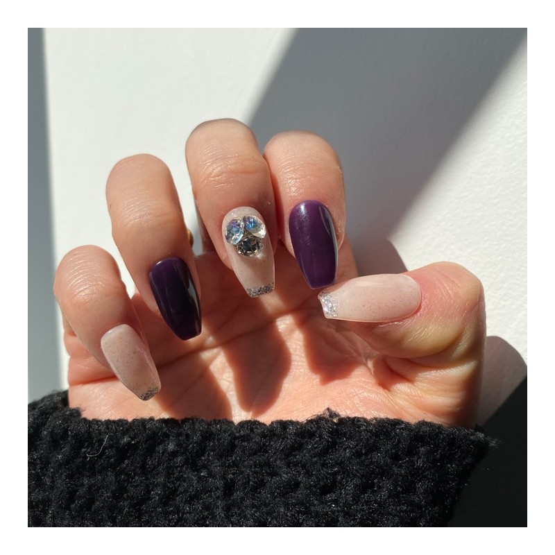 shining nail tip❤ - Long point / shining nail tip❤