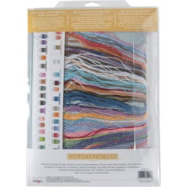 Dimensions 70-35410 Gold Collectiom Summer Fairy Counted Cross Stitch Kit, 14" x 12", 16 Cnt. Grey Aida, 6pcs