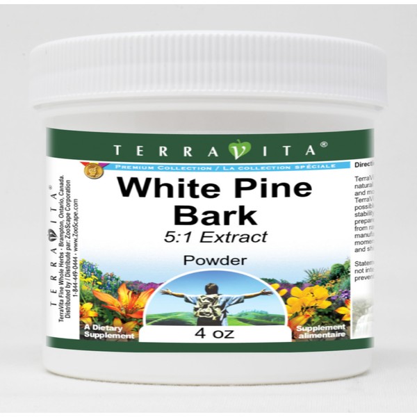 White Pine Bark 5:1 Extract Powder (4 oz, ZIN: 420586)