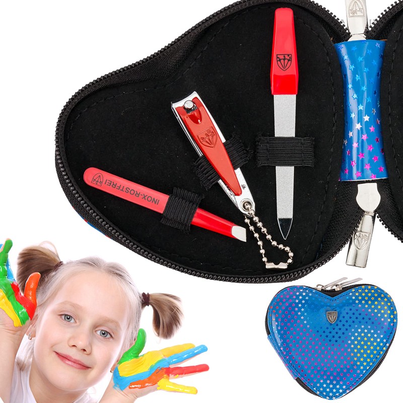DREI SCHWERTER Germany Manicure Set Nail Set 'Kids' 5 Pieces