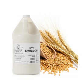 RYE Emulsion for Baking - Flavoring Blend for Breads, Cookies, Cakes, Ice Cream, Smoothies, Beverages & More - 1 Gallon Kosher, RYE Emulsion by Collective Aromas Co.