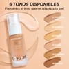 ULTRAMO Base de Maquillaje Líquida, Base y Corrector 2 en