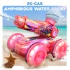BEZGAR Amphibious Remote Control Car Toys for Ages 6-8, Rc