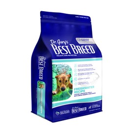 Dr. Gary's Best Breed Freshwater Recipe Slow-Cooked in USA [Natural Dry Dog Food for All Breeds and Sizes] - 4lbs.