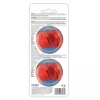 ZEUS DUO BALL DOG TOY WITH SQUEAKER - LARGE -