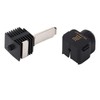3D Printer Hotend Replacement 0.4mm Hardened Steel Nozzle Magnetic Suction