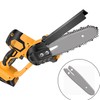 4 inch Mini Chainsaw Guide Bar, Cordless Electric Replacement Chain
