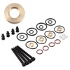 4Sets Fuel Injector Seal Repair Kit Sealing Assembly Clamp Bolt