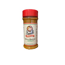 Dad's Seasonings Classic American Hatched Seasoning Salt - Hatch Green Chile Rub - All Purpose Blend for Queso, Fries, BBQ, Chicken, Pork, Mexican Dishes - Made in USA (5.9oz)