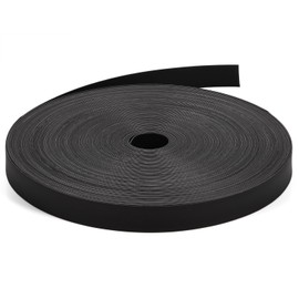 Chanzon 2:1 Black Heat Shrink Tubing - 80ft Roll, 1/2" (12mm) Diameter - Suitable for Shrink Wrapping Electrical Cords 1pcs