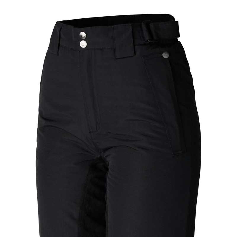 HORZE Cheyenne Womens Padded Winter Riding Pants - Black -