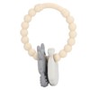 3pcs Silicone Shell Teething Ring Soothes Gum Soreness Crab Shell