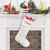 Set of 4 Christmas Stocking Holder for Mantel-Christmas Stocking Hanger