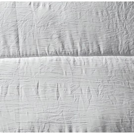 Vianney Edredon Individual Duvet Basic Blanco Relleno Delgad Vianney Diseño De La Tela Liso