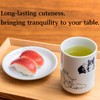 Manekineko-Ai Japanese green tea cup Dog Yunomi Made in Japan