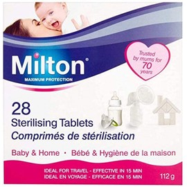 2 x Milton Sterilising Tablets - 28 Pack
