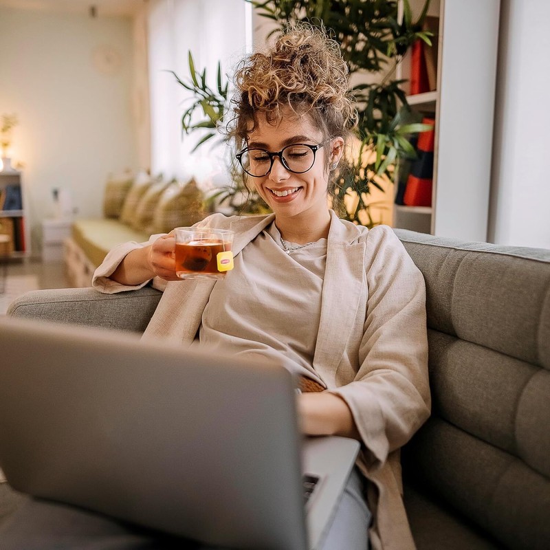 Lipton Tea Bags, Black Tea, 100 Black Tea Bags, Single