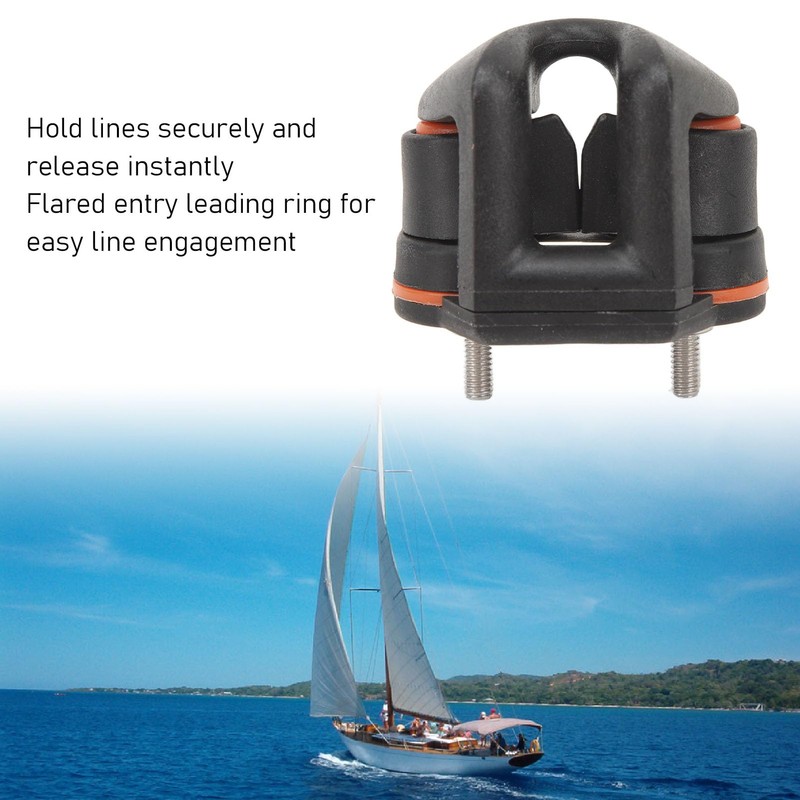 Sail Cam Cleat, Quick Insert, Quick Release Ball Bearing, Easy