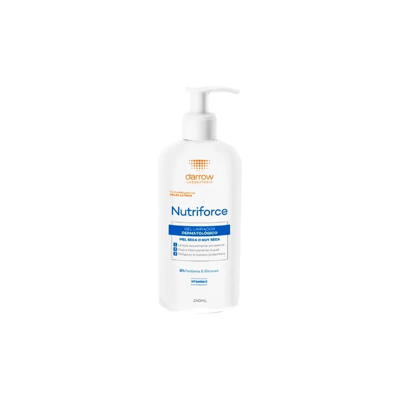 Darrow Nutriforce Gel Dermolimpiador Dermatológico 200ml