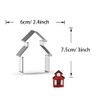 WJSYSHOP Farmhouse House Shape Cookie Cutter