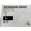 IKEA SOMMARLANKE Table Lamp 17 3/4 Beige Outdoor battery-operated