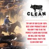 Clean Jerky Co. Old Fashioned Dry Zero Sugar Beef Jerky