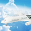 Bswath Large Model Airplane 1:142 Airbus 350 Model Jet Plane