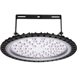 Sararoom 200W 110V UFO LED High Bay Light No Plug, FCC Listed, LED Warehouse Light 20000 Lumen 6500K Cold White LED Shop Light Commercial Bay Lighting for Factory Garage Workshop