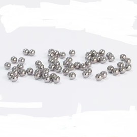 ZOYOSTEELBALL 6.35mm Carbon Steel Ball High Precision Steel Balls - Versatile for Machinery Equipment, Bike Bearings (200pcs, 1/4")