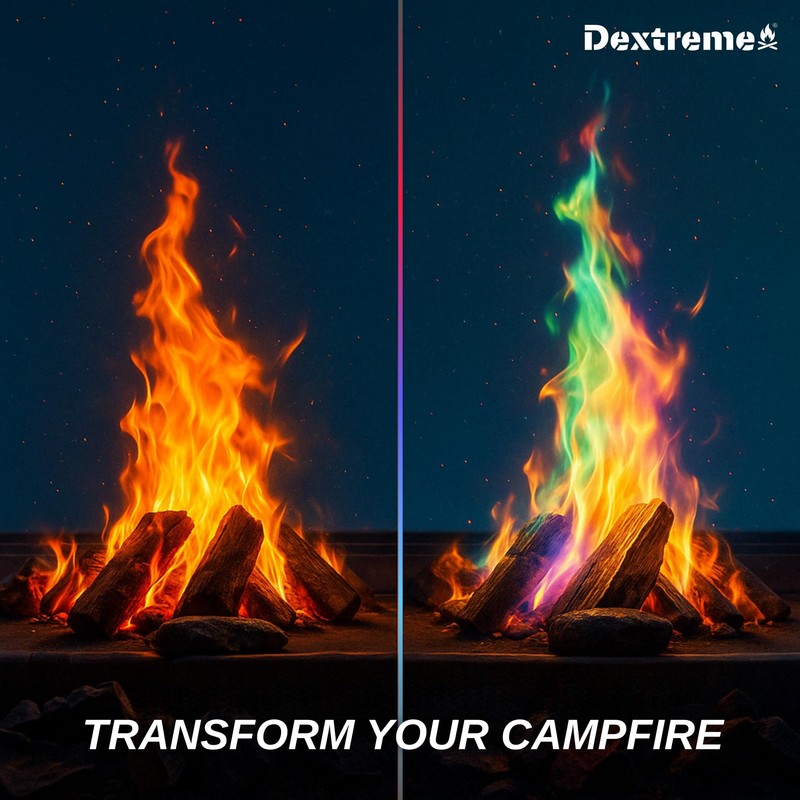 Dextreme Fire Color Changing Packets - Fire Color Packets, Color