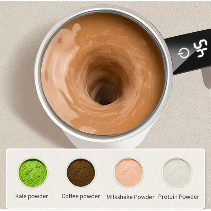 Stainless Automatic Stirring Cup Rechargeable Portable Coffee Electric Stirring Stainless
