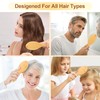 arshray Arshray Bamboo Hair Comb for Combing and Massaging, Natural