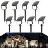 VOLISUN Solar Spotlight Outdoor, IP67 Waterproof Solar Landscape Spot Lights，Uplights