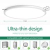 Brightever LED Flush Mount Ceiling Light, 24W 3200LM 5CCT Dimmable