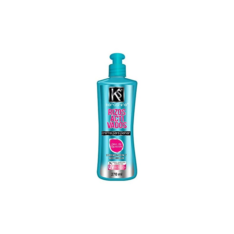KeraShine Crema Para Peinar Rizos Activados 270 ml