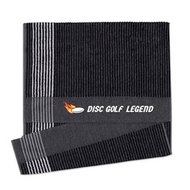 Devant Sport Towels 22X44 DTF Caddy - Black/White - Disc Golf Legend