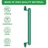 SELEWARE 17-Inch Black Metal Playground Safety Handles 6 Pack –