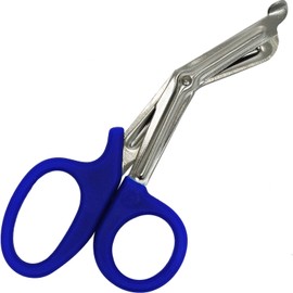 Trauma Shears 7.5'' Stainless Steel Medical Bandage Scissors EMT Shears for Emergency Supplies (Dark Blue)