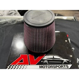 Euro Jet K&N Style 2.5" cold air intake replacement / rechargeable air filter