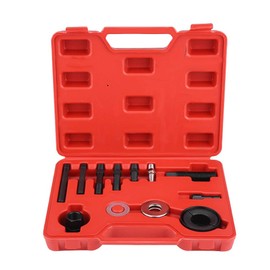 KIMISS Pulley Puller Remover Installer Set Power Steering Generators Pulley Puller Installer Set 12 Pieces