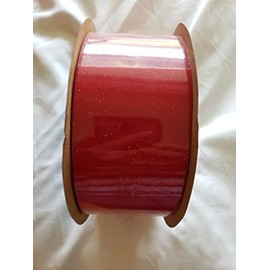 Bows Supplies for Berwick Veltex Red with Gold Glitter Flecks Ribbon Velvet 25 yd 2 5/8" Christmas for Christmas, Holiday, Home Decor, Gift, Wedding Ornament, DIY Craft