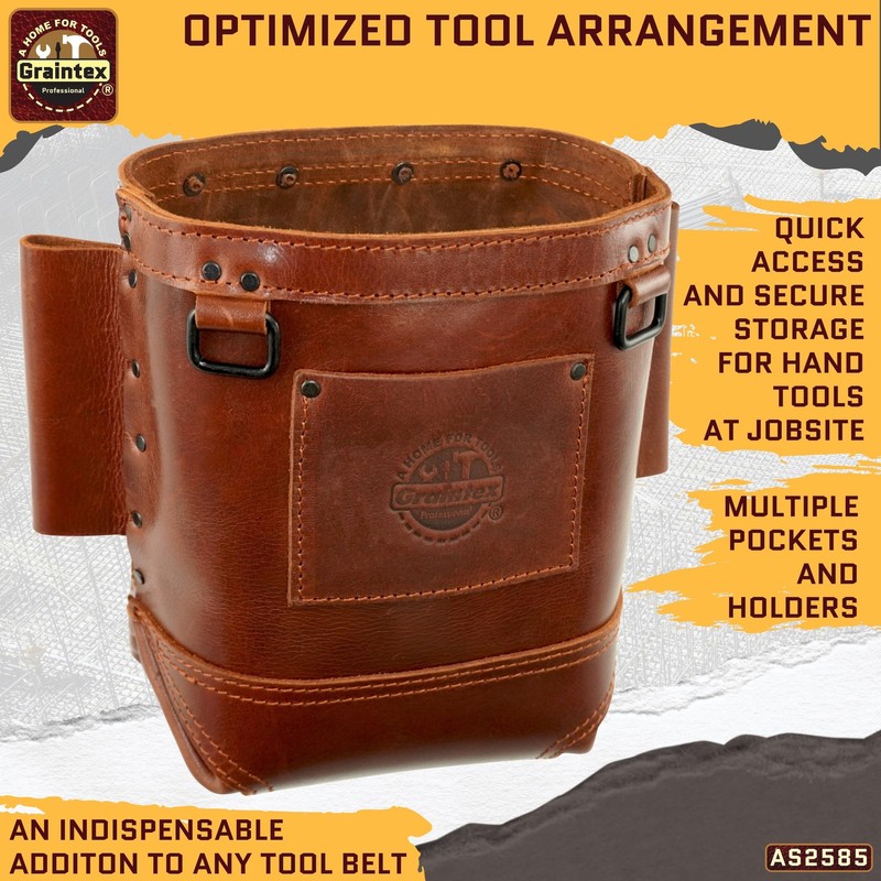 Graintex Nut & Bolt Bag Ambassador Series, Chestnut Brown Color