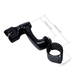 XMT-MOTO 22/25/32/35mm Highway Bar Footpeg Pegs Mount Fit For Harley Honda Engine Guard