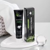 Bamboo Activated Charcoal Toothpaste - 85g - Natural Teeth Whitening,