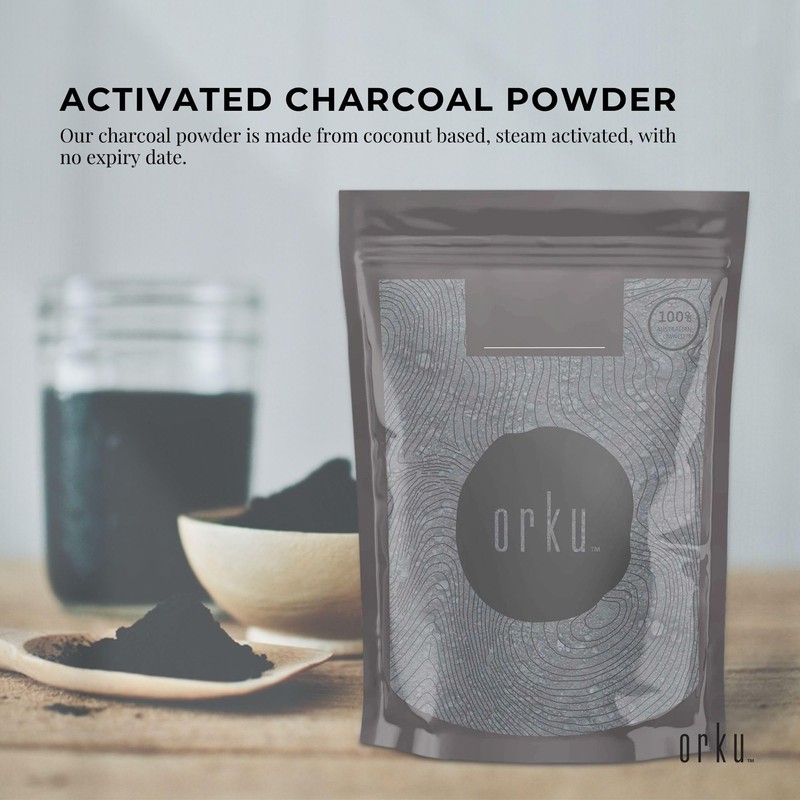 100g Granular Activated Carbon GAC Coconut Shell Charcoal - Water