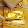 100 Sheets Imitation Gold Foil Paper, 14x14cm Gold Leaf Sheets,