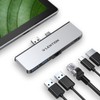LENTION 5-in-1 USB C Hub for Surface Pro 7 Only,