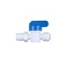EZRODI 2 Pack Plastic Quick Connect to Male Valve Fitting