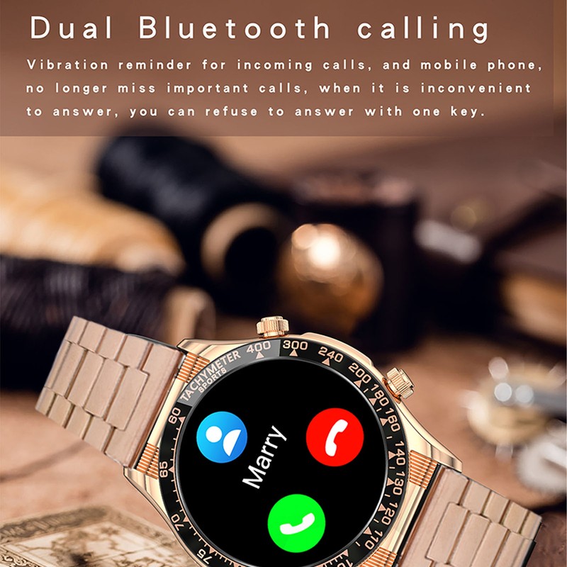Smartwatch 1.32in IPS Screen Activity Tracker Fitness Bluetooth Smartwatch for