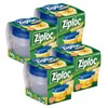 Ziploc 【まとめ買い】Ziploc ScrewLoc Storage Containers, 473 ml (2 pieces) x